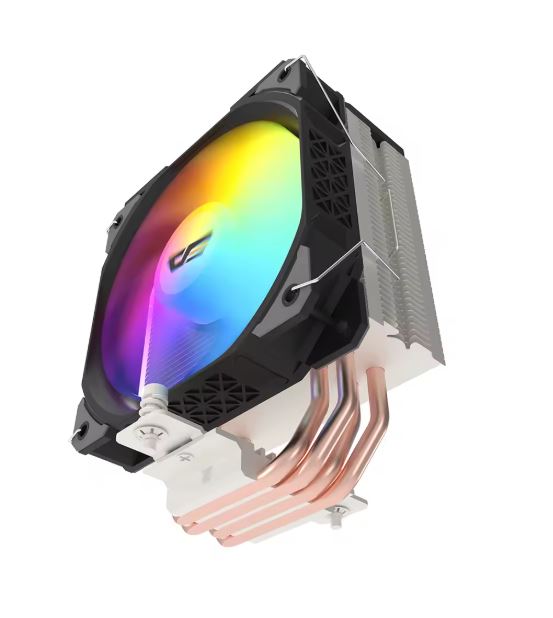 Darkflash U400 CPU Cooler – 4Heat Pipes, 4Pin PWM, ARGB 120MM Fan, RGB Air Cooler