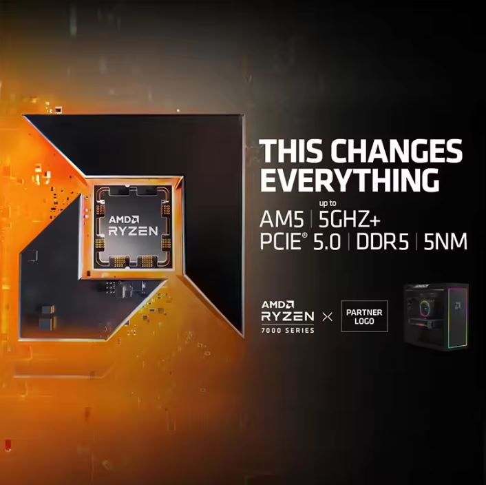 AMD Ryzen 5 7600X 6-Core 4.7GHz Processor