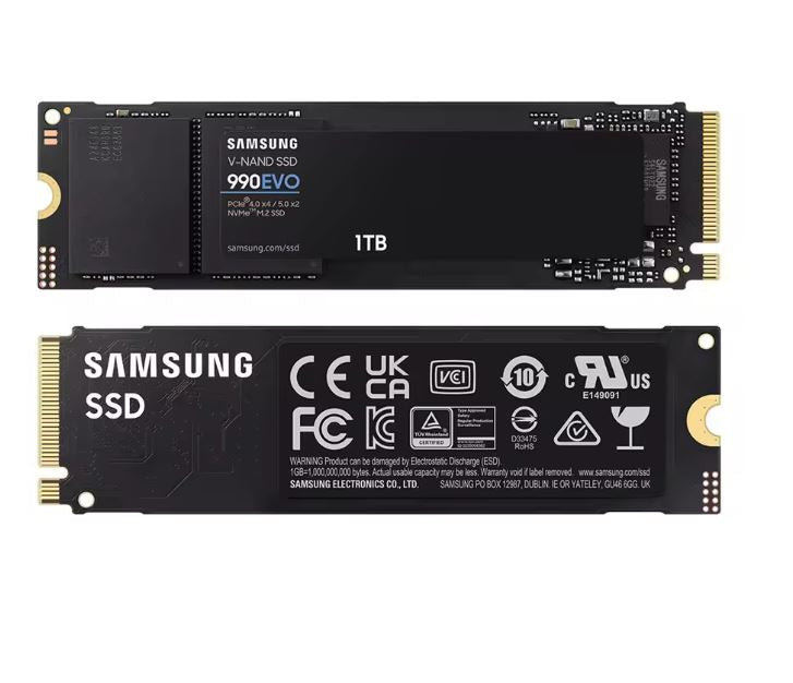 SAMSUNG SSD 990 EVO PCIe 4.0 NVMe M.2 1TB SSD