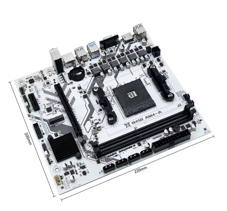 MACHINIST B450 Motherboard for AMD Processor with Dual-channel DDR4 Support