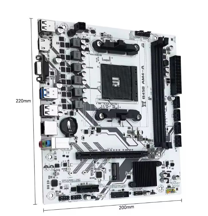 MACHINIST B450 Motherboard for AMD Processor with Dual-channel DDR4 Support