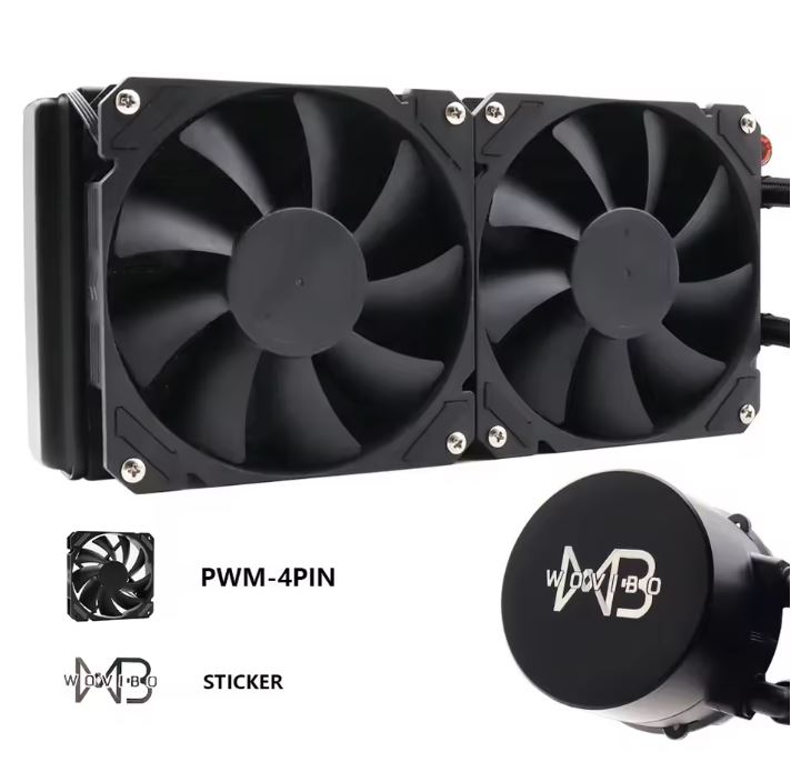 240mm Water Cooling CPU Cooler with PWM 4PIN Fan