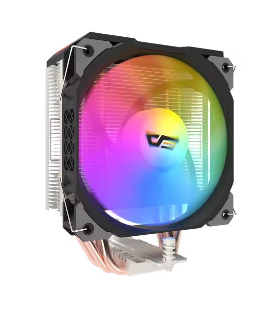 Darkflash U400 CPU Cooler – 4Heat Pipes, 4Pin PWM, ARGB 120MM Fan, RGB Air Cooler