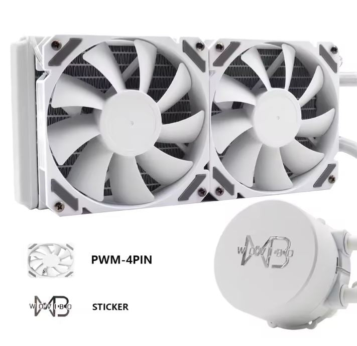 240mm Water Cooling CPU Cooler with PWM 4PIN Fan