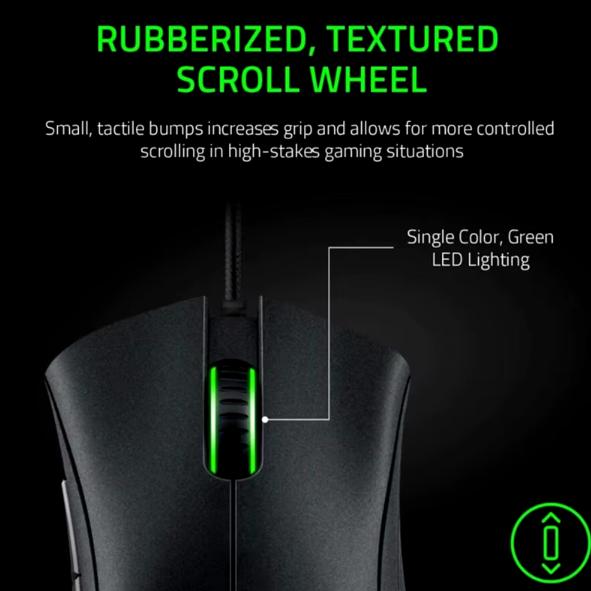 Kabelgebundene Gaming-Maus Razer DeathAdder Essential