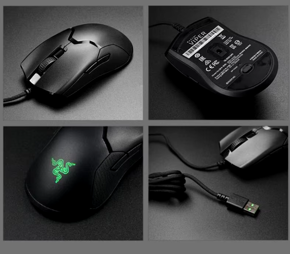 Mouse competitivo para jogos Razer Venomous Cable - Edição especial