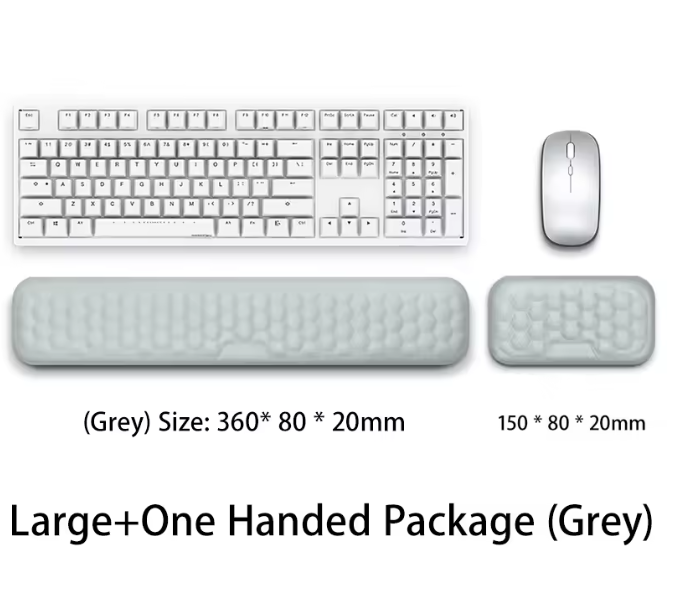 Ergonomic Keyboard and Mouse Wrist Rest – Memory Foam Support