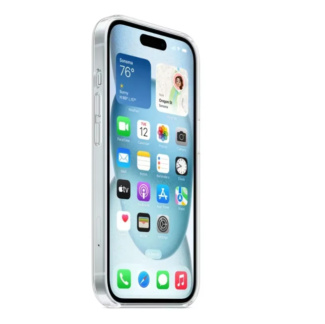 Magnetic Original Clear Case für iPhone – Transparente Silikonhülle