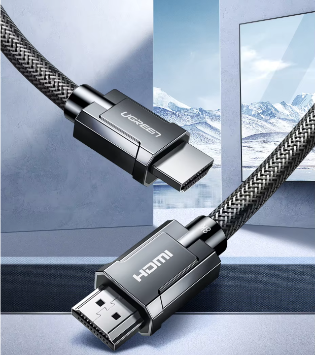 UGREEN 8K HDMI-kompatibles Kabel – Ultra High-Speed ​​48Gbps zertifiziertes Kabel für 8K@60Hz, eARC und Dolby Vision