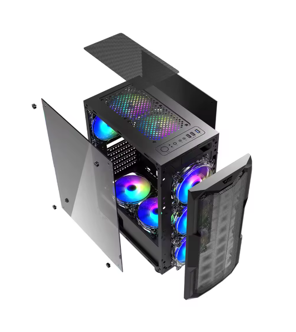 Darkflash Aquarius – M-ATX/ITX Gaming Desktop Case