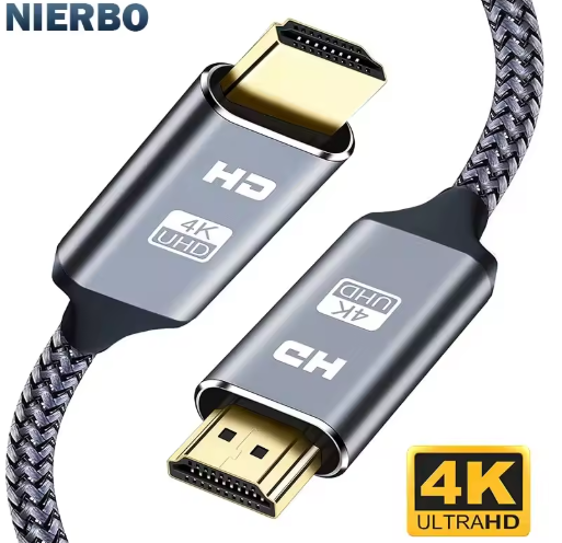 NIERBO HDMI Cable 2.0 – 4K High-Speed Cable HDR Support