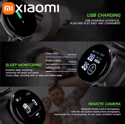 Xiaomi SmartWatch – Multifunctional Bluetooth Smartwatch for Men & Women